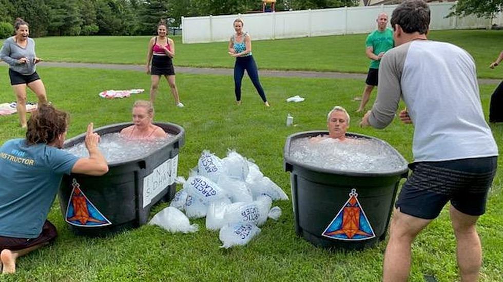 How long do you think Spadea will last in the ice bath challenge?