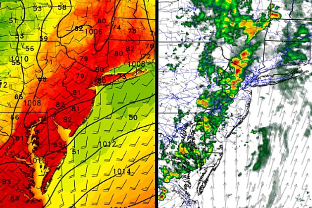 A taste of summer for NJ Thursday: Warm 80s, then strong thunderstorms