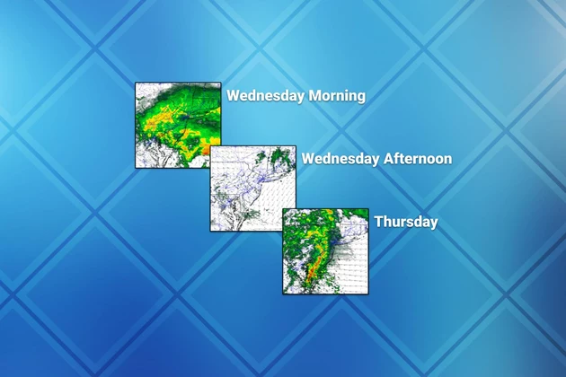 Wednesday NJ weather: From wet to dry to wet again