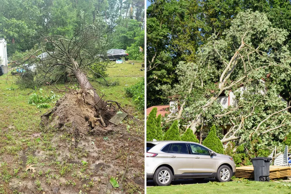 Did a tornado touch down in a South Jersey neighborhood on Thursday?
