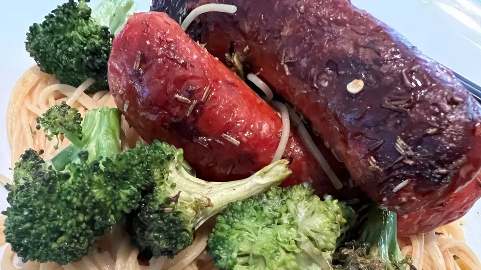 Spadea's protein pasta with broccoli and sausage recipe