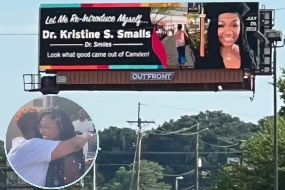 Proud Camden mom buys billboard for new doctor daughter
