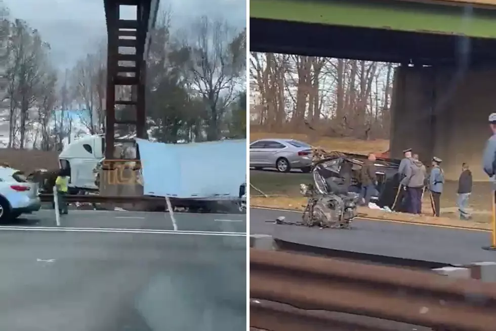Truck, overturned car on Garden State Parkway cause huge delays