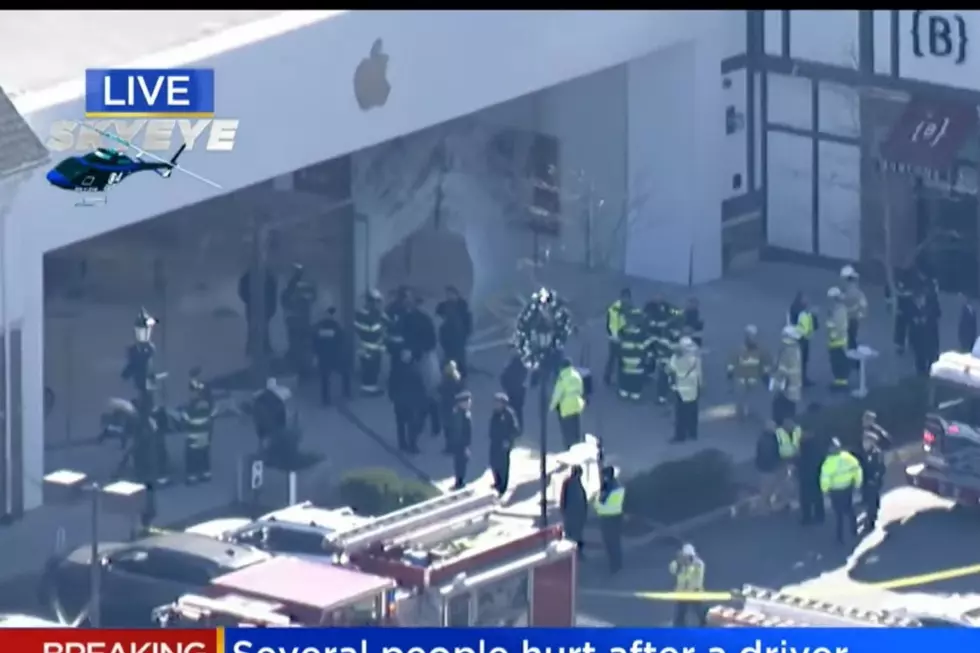 NJ man killed when SUV crashes into crowded Apple Store near Boston