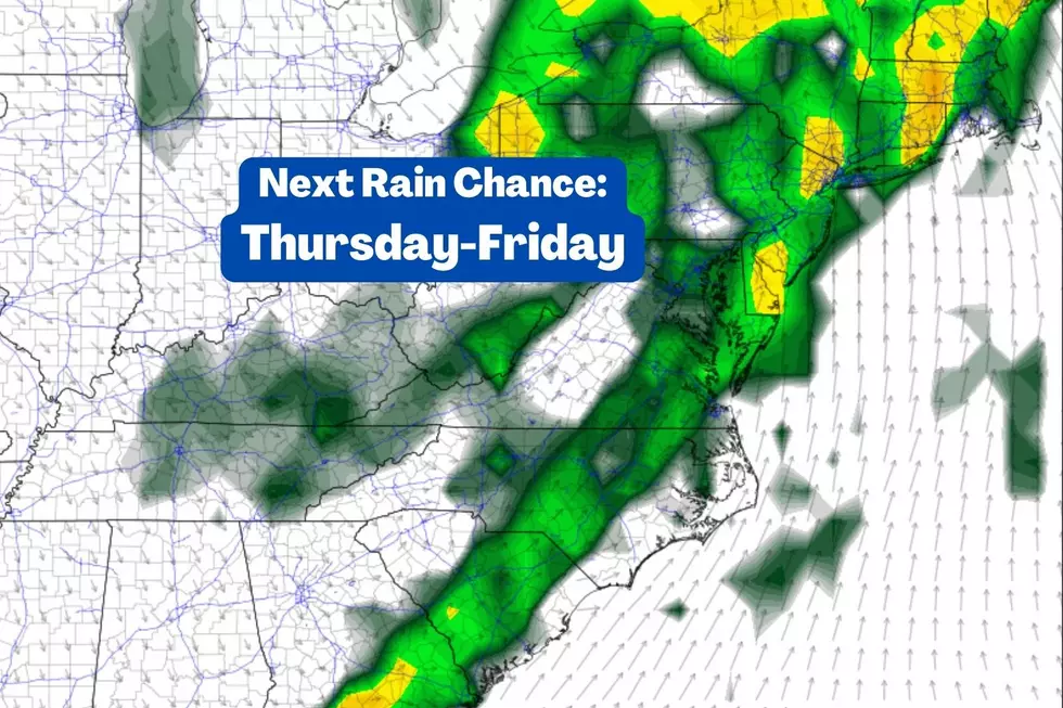 Two ‘boring’ quiet weather days, then NJ gets wet again