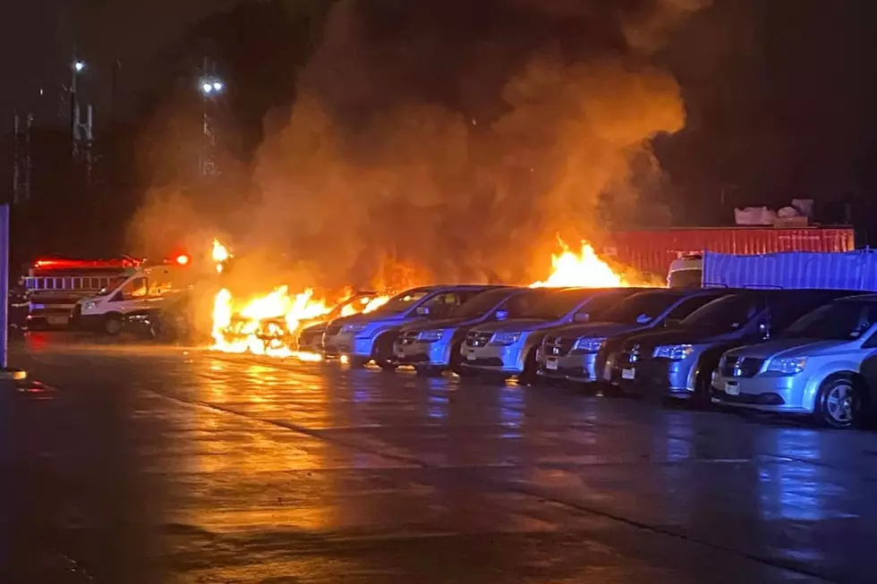 South Amboy fire burns through multiple vehicles in same parking lot
