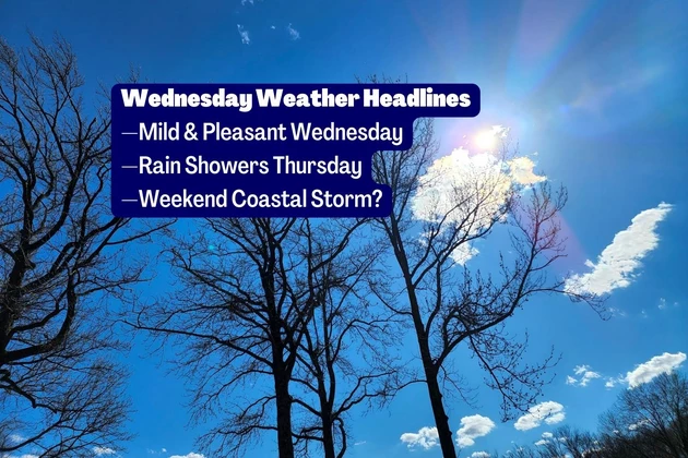 Wednesday NJ weather: Back to 50s, another little taste of spring