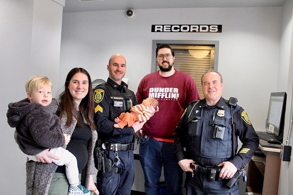 Happy reunion for Glen Ridge, NJ cops and a newborn