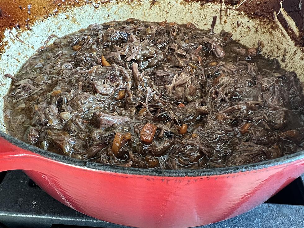 Spadea's homemade recipe for short ribs over polenta