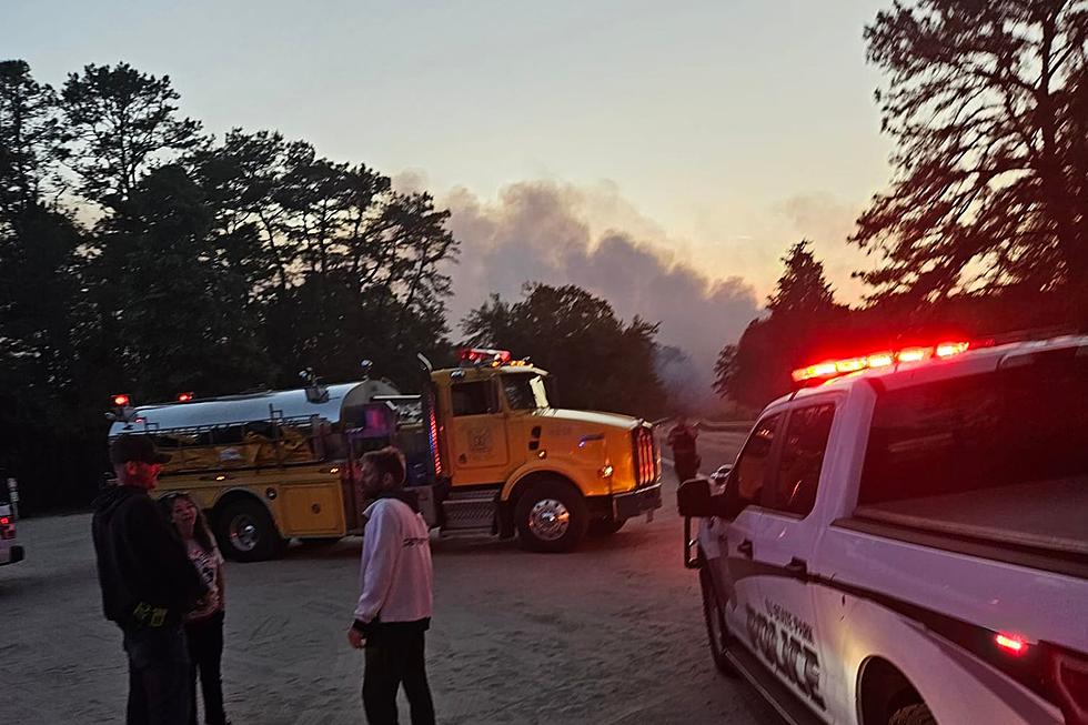 Evacuations as wildfire grows in NJ&#8217;s Bass River State Forest