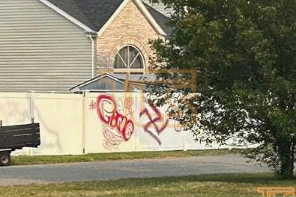 Arrest after swastikas painted on Manchester, NJ properties