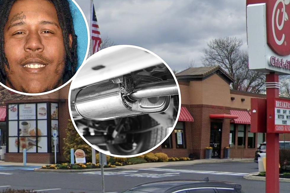 Caught on video: Catalytic converter theft at a Chick-fil-A in NJ