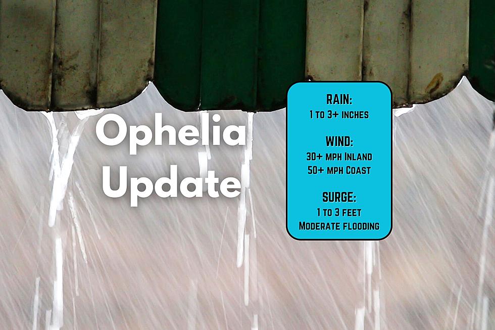 Ophelia is here: A wet and windy weekend for NJ