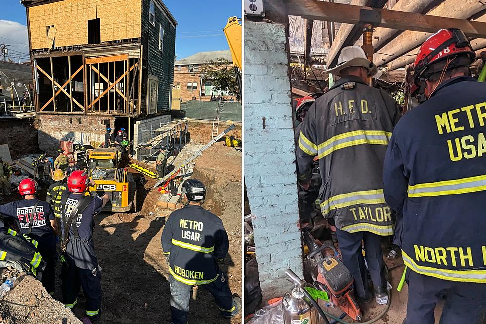 Collapse Pins Worker at East Rutherford Construction Site