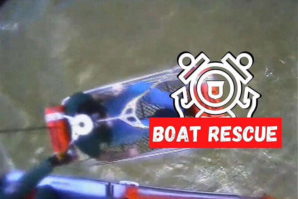 3 Boaters Clinging to Capsized Hull in Great Bay, NJ, Waters Rescued