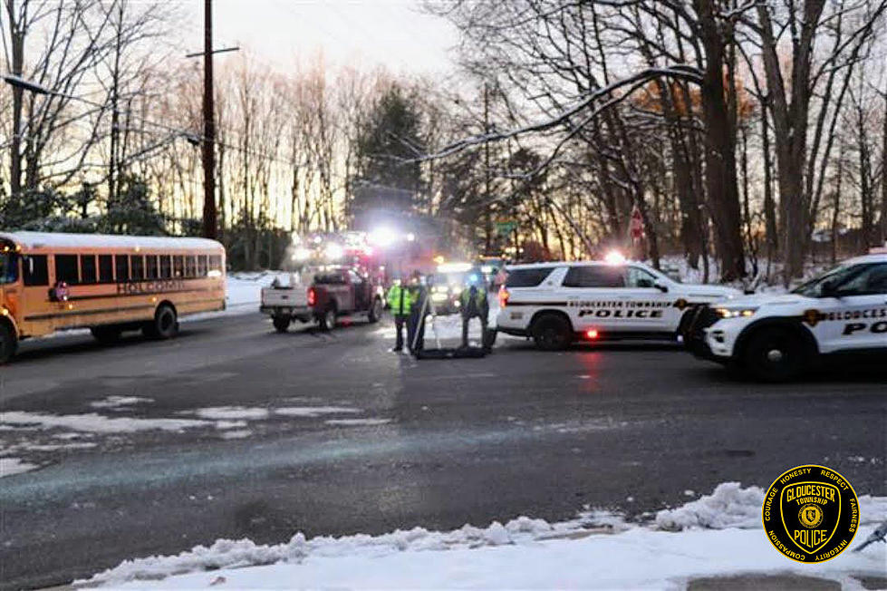 Student struck while crossing street for bus in Gloucester Twp.
