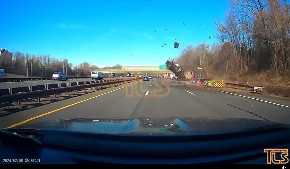 NJ crash like out of a movie: Speeding car rolls over on Parkway