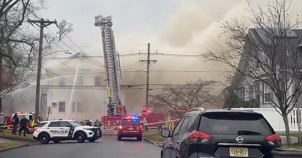 100-year-old food pantry building destroyed in fire in Piscataway, NJ