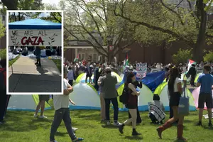 Pro-Palestine tent protest takes over Rutgers campus