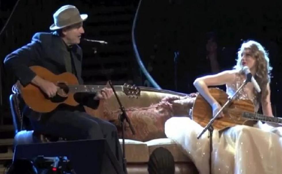 Taylor Swift Wrapped Up Her &#8216;Speak Now&#8217; Tour with James Taylor [VIDEO]