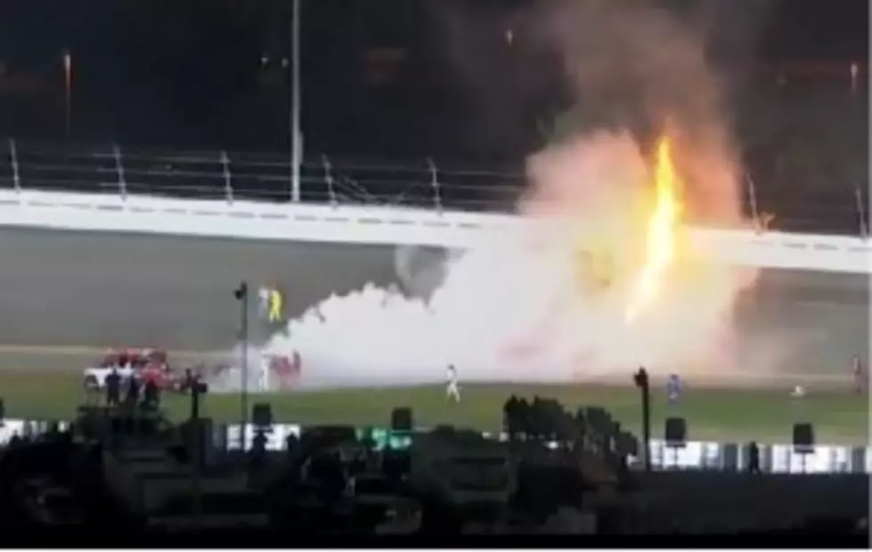 Juan Pablo Montoya&#8217;s Spectacular Crash Lights Up Daytona 500 [VIDEO]