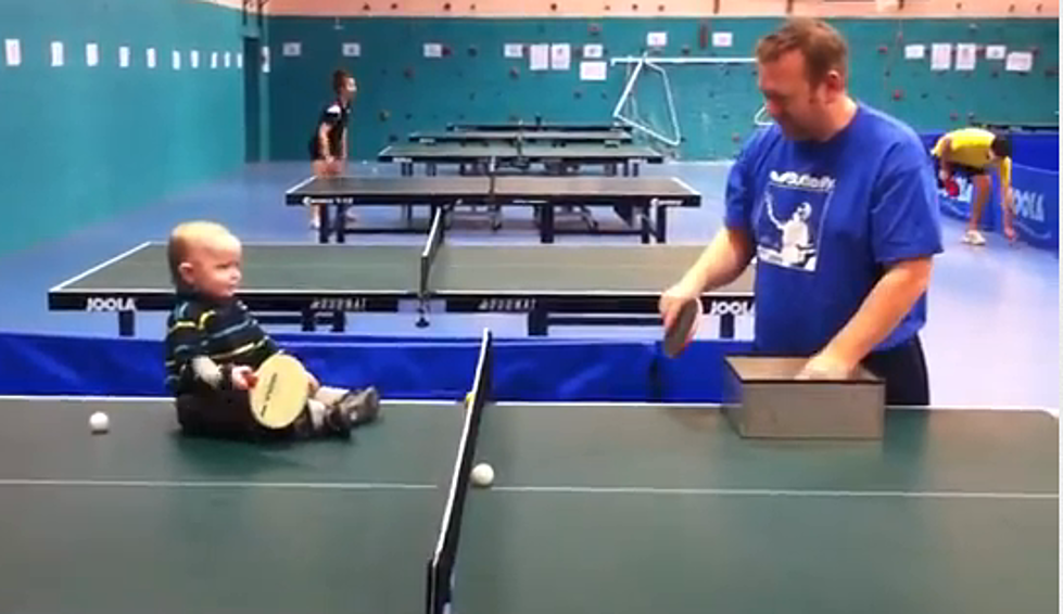 ‘Cute Kid’ of the Day Plays Ping Pong Like a Pro [VIDEO]