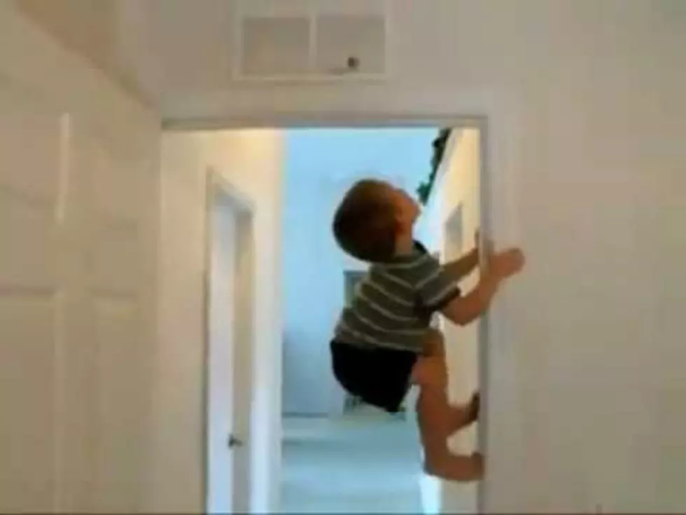‘Cute Kids’ of the Day Climb Walls For Candy [VIDEO]