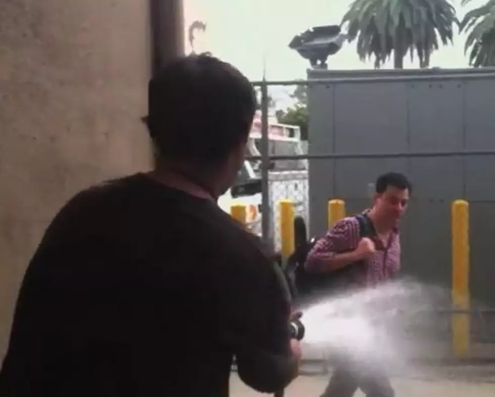 &#8216;Cute Kids&#8217; of the Day Spray Dad With Hose for Jimmy Kimmel [VIDEO]