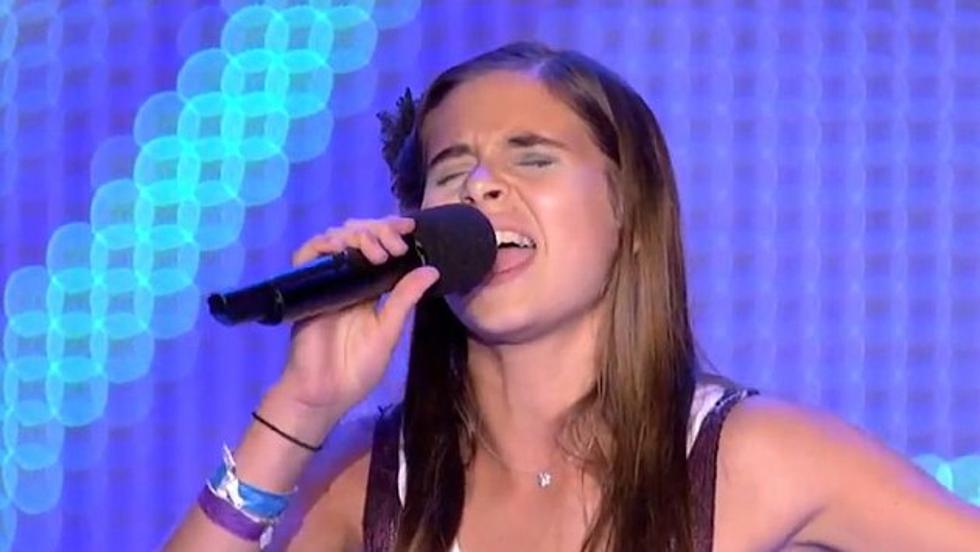 Westchester New York Teen Carly Rose Sonenclar Sings &#8216;Pumped Up Kicks&#8217; at &#8216;X-Factor&#8217; Bootcamp