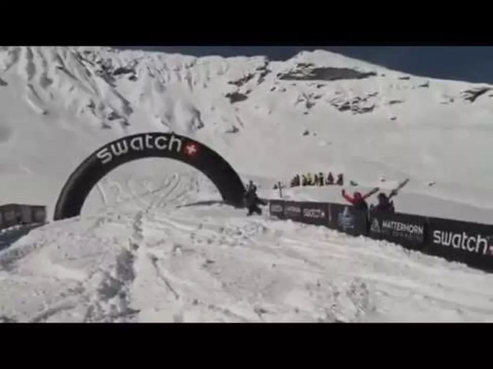 A Skier Outran an Avalanche & Did a Backflip in the Middle of It [VIDEO]