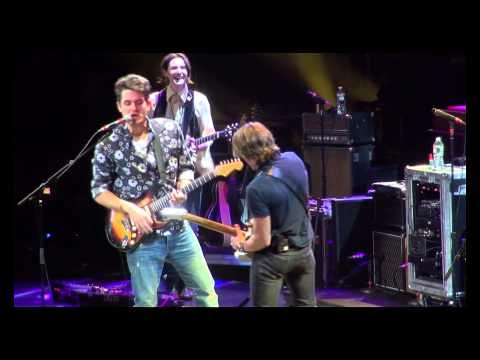 Keith Urban & John Mayer ‘Don’t Let Me Down’ at Crossroads Guitar Festival at Madison Square Garden [VIDEO]