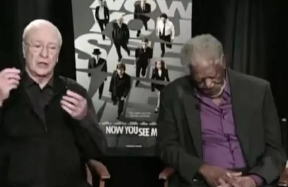 Watch Morgan Freeman Fall Asleep During a TV Interview [VIDEO]