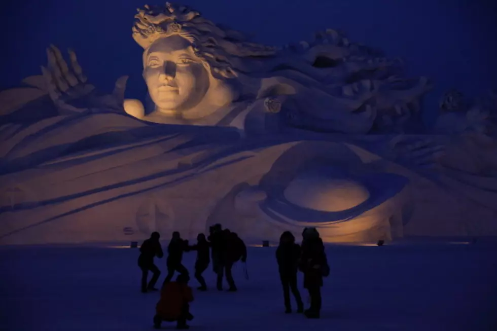 Amazing Ice & Snow Sculptures