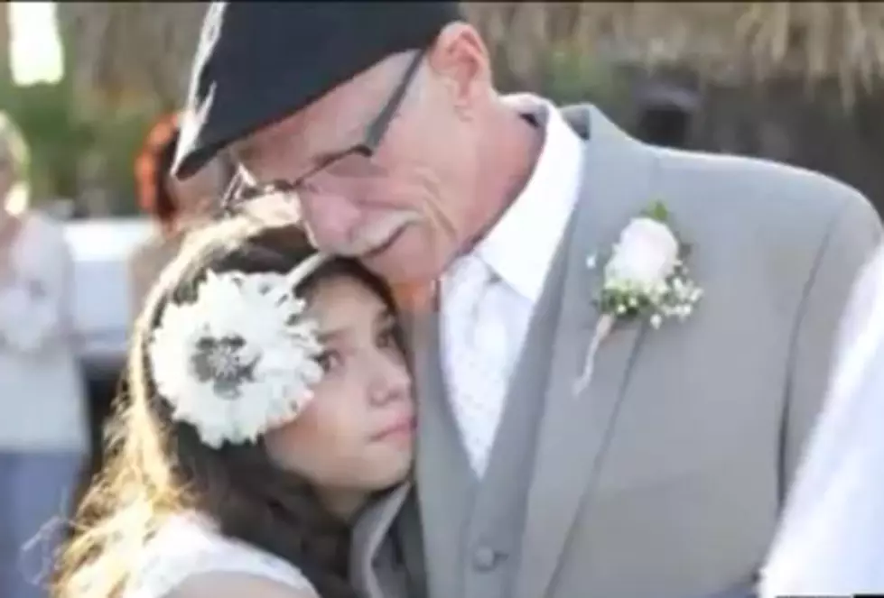 Terminally Ill Father Walks His 11-Year-Old Daughter Down The Aisle [WATCH]
