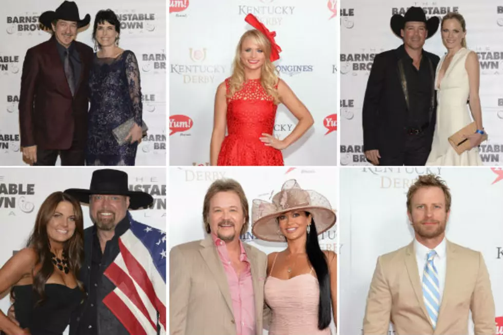 Country Stars and Crazy Hats at Kentucky Derby [PHOTOS]