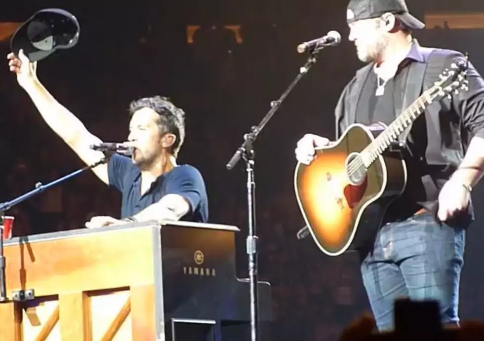 Luke Bryan and Lee Brice Perform Emotional Star Spangled Banner at Madison Square Garden A Day After 13th Anniversary of 9/11 [VIDEO]