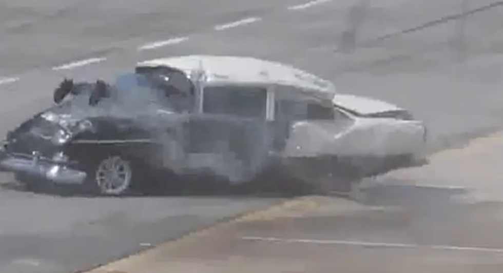 Man Walks Away From Horrifying Drag Racing Crash [WATCH]