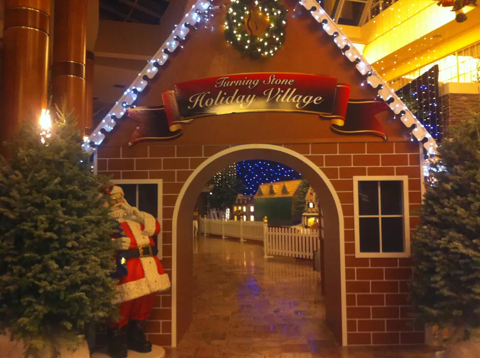 See Sweet Holiday Tradition at Turning Stone in New Location