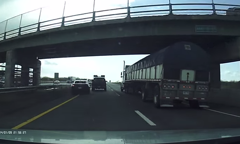 Serious Crash On New York State Thruway Near Batavia Caught On Dash-Cam Video