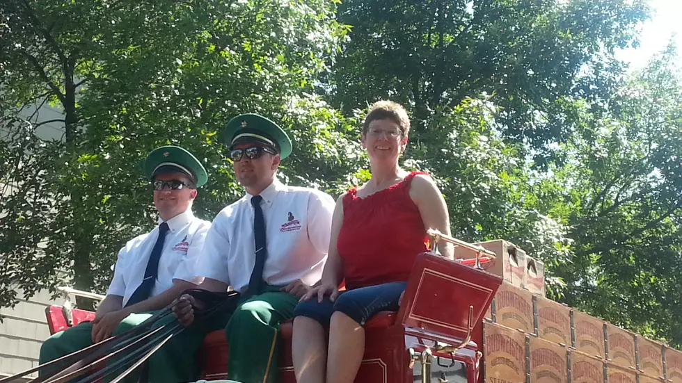 Ride Along Varick Street With the Budweiser Clydesdales and Kandee Simpson of Utica [VIDEO]