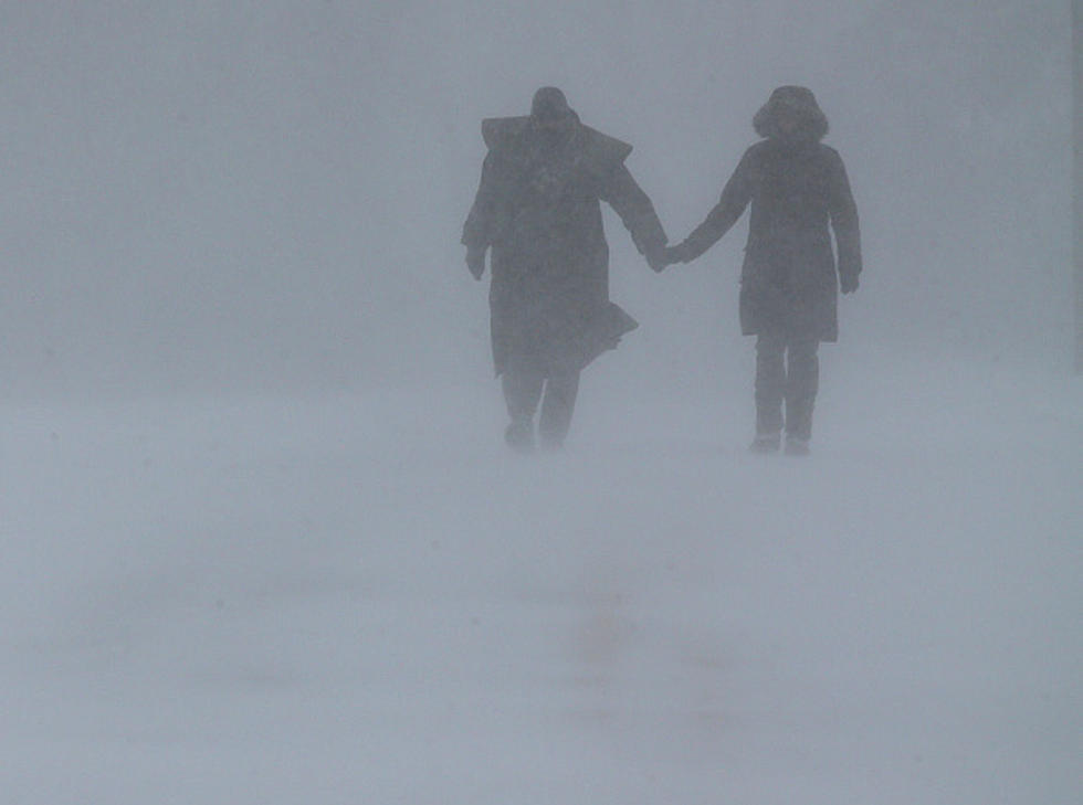 Blizzard Like Conditions One Day After Record Warmth in Central New York