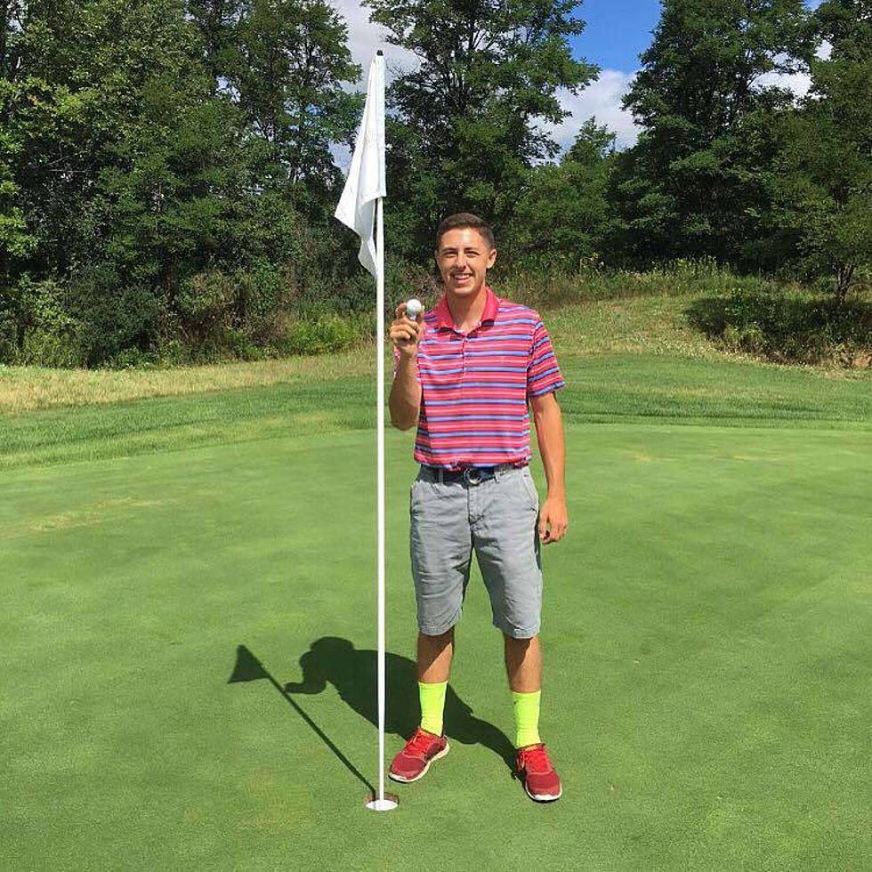 Recent New Hartford Grad Gets First Career Hole-In-One at Turning Stone