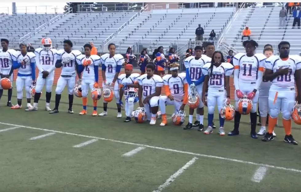 Players Kneel During National Anthem at Proctor High School Football Game
