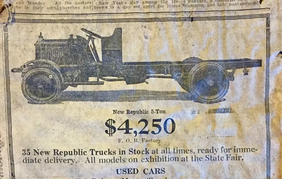 1917 Newspaper Found In Syracuse Walls