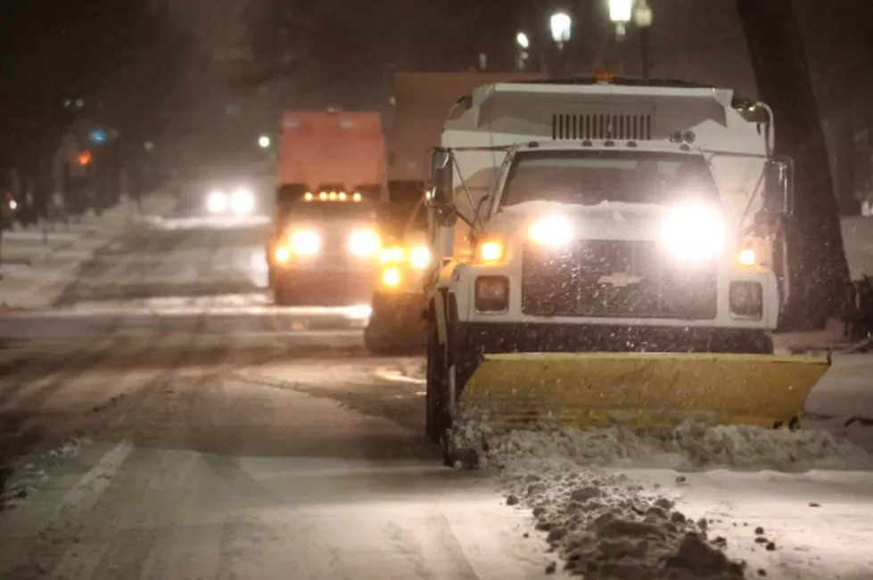 Tractor-Trailer Follows Too Close, Hits Snow Plow in Cicero