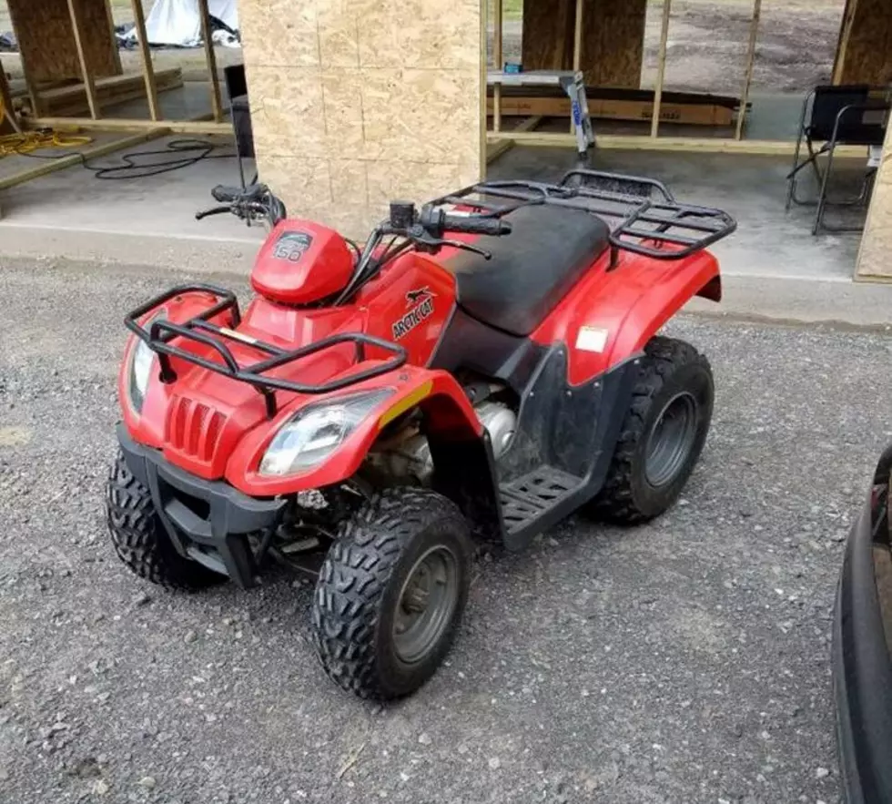 Taberg Man Offers ‘Bounty’ For Information on Thief Who Stole ATV