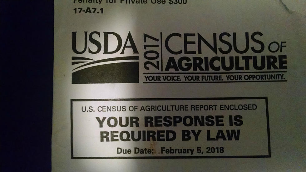 US Census of Agriculture Deadline is Today
