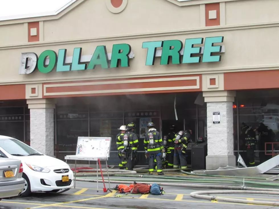 Watch Utica Firefighters Battle Three Alarm Fire at the Dollar Tree