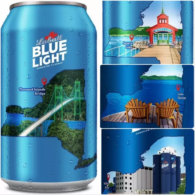 Labatt Blue Cans Honor Upstate New York This Summer