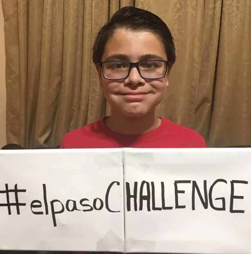 11-Year-Old Boy Spreading Love with #ElPasoChallenge